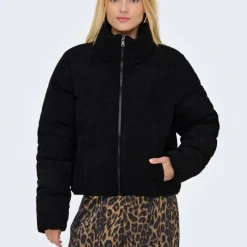 Best Doudoune velours col montant cammie zippée Femme Femme Veste, Doudoune, Manteau