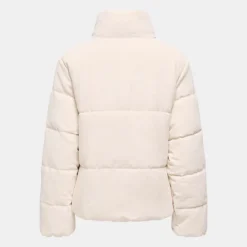 Hot Doudoune velours col montant cammie zippée Femme Femme Veste, Doudoune, Manteau