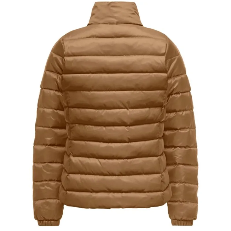 Discount Doudoune zippée col montant à longues manches Femme Femme Veste, Doudoune, Manteau