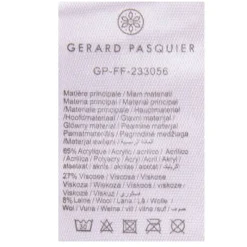 Clearance Echarpe à carreaux avec franges en laine 40x210 cm Femme Femme Écharpe, Foulard