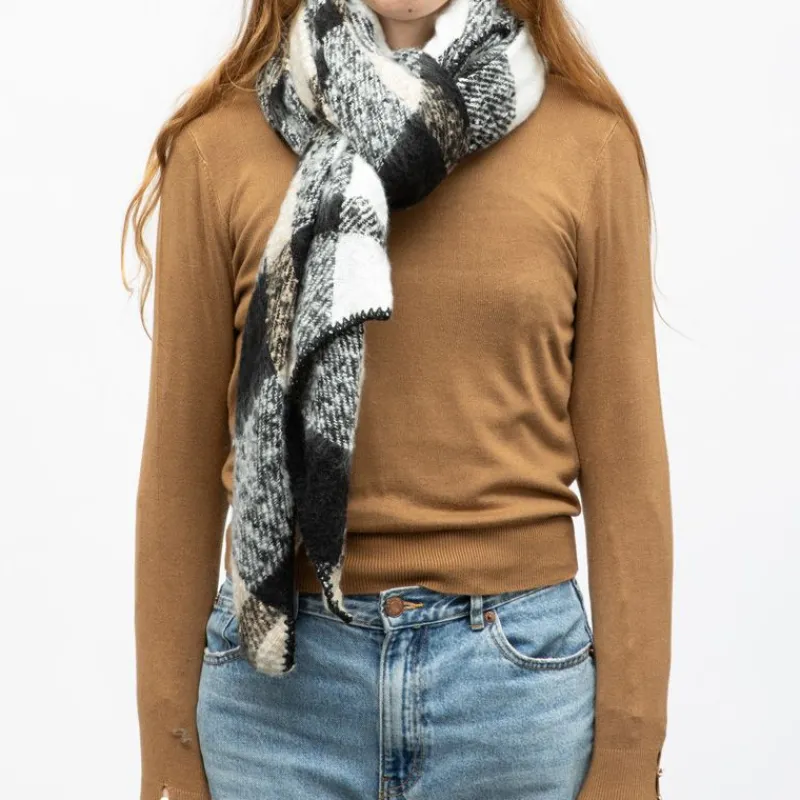 Online Echarpe à carreaux lima Femme Femme Écharpe, Foulard