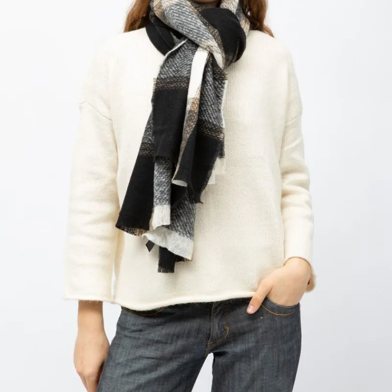 Echarpe à carreaux 70x200cm Mixte Femme Écharpe, Foulard, Chèche|Écharpe, Foulard