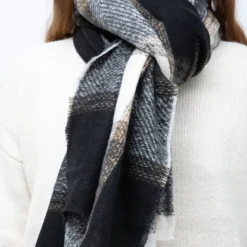 Echarpe à carreaux 70x200cm Mixte Femme Écharpe, Foulard, Chèche|Écharpe, Foulard