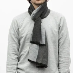 Discount Echarpe à rayures 30x180cm Homme Homme Écharpe, Foulard, Chèche