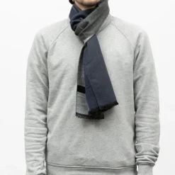 Online Echarpe à rayures 30x180cm Homme Homme Écharpe, Foulard, Chèche