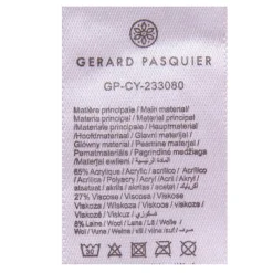 Outlet Echarpe avec franges tricolore en laine 50x200 cm Femme Femme Écharpe, Foulard