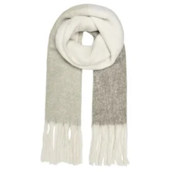 Clearance Echarpe avec pampilles Bonnie à rayures Femme Femme Écharpe, Foulard