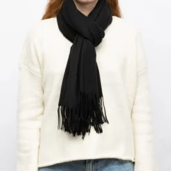 Outlet Echarpe basique couleur unie 65x180cm Femme Femme Écharpe, Foulard