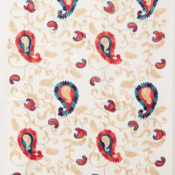 Online Echarpe brodée avec motif cachemire 70x185cm Femme Femme Écharpe, Foulard