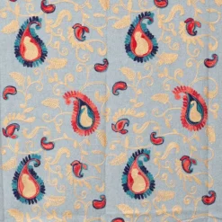 Hot Echarpe brodée avec motif cachemire 70x185cm Femme Femme Écharpe, Foulard
