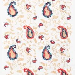 Hot Echarpe brodée avec motif cachemire 70x185cm Femme Femme Écharpe, Foulard