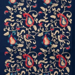 Outlet Echarpe brodée avec motif cachemire 70x185cm Femme Femme Écharpe, Foulard