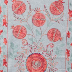 Outlet Echarpe broderie imprimé fleurs 70x185cm Femme Femme Écharpe, Foulard