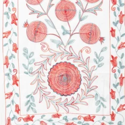 New Echarpe broderie imprimé fleurs 70x185cm Femme Femme Écharpe, Foulard