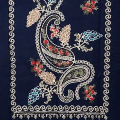 Clearance Echarpe douce avec broderie 70x185cm Femme Femme Écharpe, Foulard