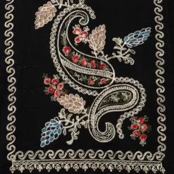 Hot Echarpe douce avec broderie 70x185cm Femme Femme Écharpe, Foulard