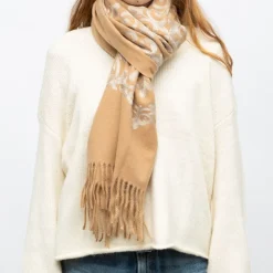 Outlet Echarpe douce couleur unie imprimé 70x185cm Femme Femme Écharpe, Foulard