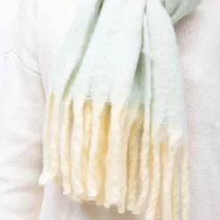 Discount Echarpe douce épaisse tissu chiné 50x180cm bi color Mixte Femme Écharpe, Foulard, Chèche|Écharpe, Foulard