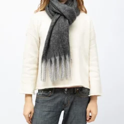 Best Echarpe douce épaisse tissu chiné 50x180cm bi color Mixte Femme Écharpe, Foulard, Chèche|Écharpe, Foulard