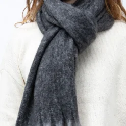 Best Echarpe douce épaisse tissu chiné 50x180cm bi color Mixte Femme Écharpe, Foulard, Chèche|Écharpe, Foulard