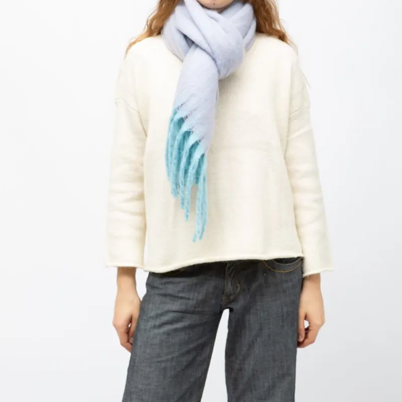 Hot Echarpe douce épaisse tissu chiné 50x180cm bi color Mixte Femme Écharpe, Foulard, Chèche|Écharpe, Foulard