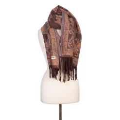 Hot Echarpe fleurie avec pampilles tons s 65x180 ivy Mixte Femme Écharpe, Foulard, Chèche|Écharpe, Foulard