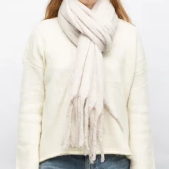 Clearance Echarpe gris chine rose 50*195cm man-ff-252631 Femme Femme Écharpe, Foulard