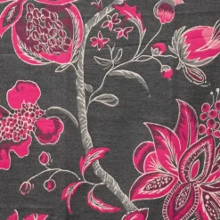 Sale Echarpe imprimé à fleurs jaquard 90x180cm Femme Femme Écharpe, Foulard