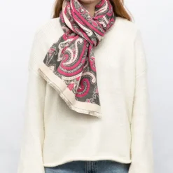 New Echarpe imprimé cachemire 90x180cm Femme Femme Écharpe, Foulard