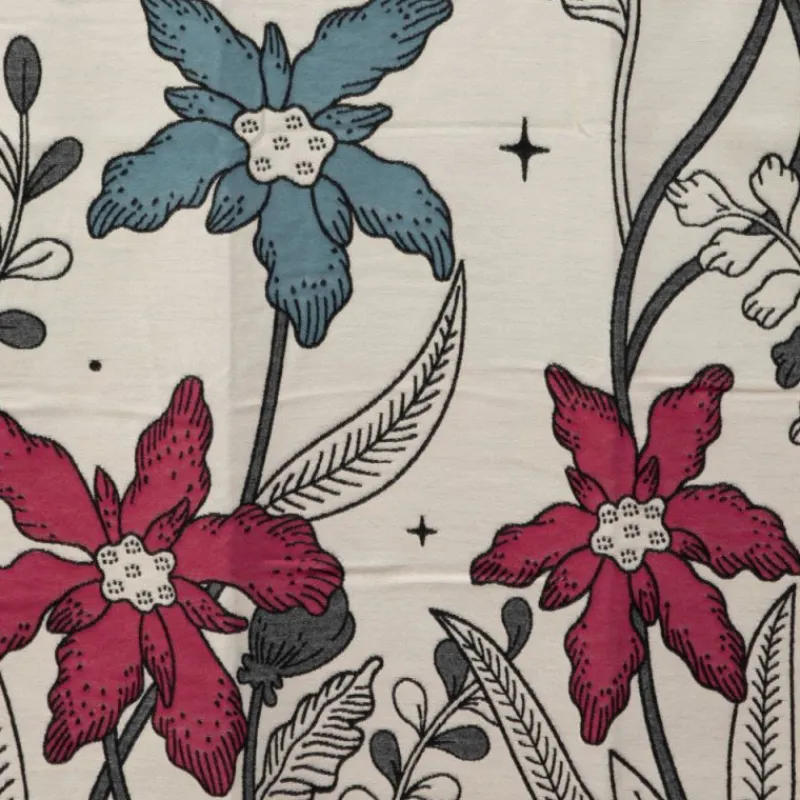 Online Echarpe imprimé fleurs jaquard 90x180cm Femme Femme Écharpe, Foulard