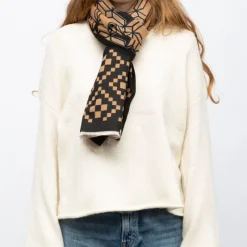 Echarpe imprimee jaquard 90x180cm Femme Femme Écharpe, Foulard