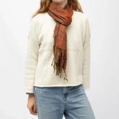 Outlet Echarpe imprimee menina 70x180 Femme Femme Écharpe, Foulard