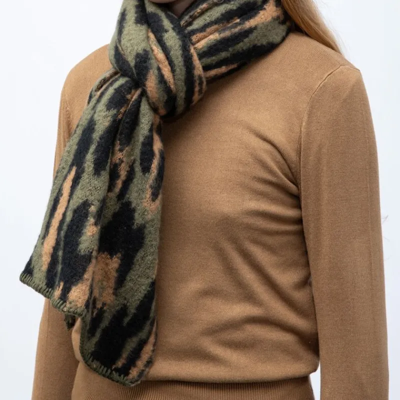 Hot Echarpe maude imprimé animal Femme Femme Écharpe, Foulard