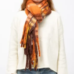 Best Echarpe motif carreaux 50x170cm Mixte Femme Écharpe, Foulard, Chèche|Écharpe, Foulard