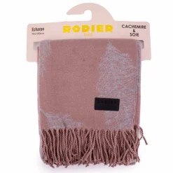 Sale Echarpe motif plume 70x180 cm evorine Femme Femme Écharpe, Foulard