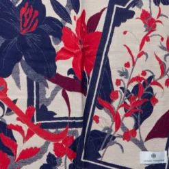 Sale Echarpe motif tableau de fleurs 90x180cm Femme Femme Écharpe, Foulard