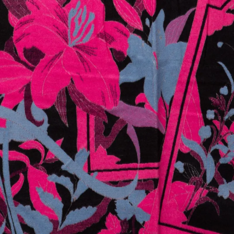 Clearance Echarpe motif tableau de fleurs 90x180cm Femme Femme Écharpe, Foulard