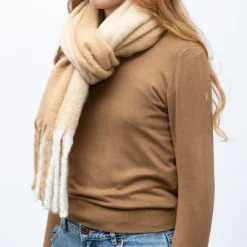 New Echarpe noir blanc 50 x 190cm gp hh 252661 Femme Femme Écharpe, Foulard