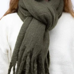 Discount Echarpe épaisse chaude 50x210cm couleur unie Mixte Femme Écharpe, Foulard, Chèche|Écharpe, Foulard