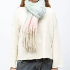 Clearance Echarpe épaisse 50x200cm à rayures Mixte Femme Écharpe, Foulard|Écharpe, Foulard, Chèche