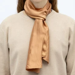 Online Echarpe soie avec plis satinée 0,20mx1,48m Mixte Femme Écharpe, Foulard, Chèche|Écharpe, Foulard