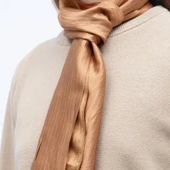 Online Echarpe soie avec plis satinée 0,20mx1,48m Mixte Femme Écharpe, Foulard, Chèche|Écharpe, Foulard