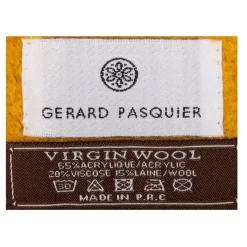 Echarpe unie à franges laine 50x200 cm Femme Femme Écharpe, Foulard