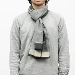 Outlet Echarpe 30x180 cm Homme Homme Écharpe, Foulard, Chèche