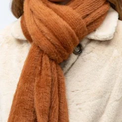 Discount Echarpe 180x40 havane hadale Femme Femme Écharpe, Foulard