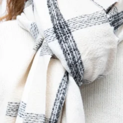 Discount Echarpe 70x200cm à carreaux Mixte Femme Écharpe, Foulard, Chèche|Écharpe, Foulard