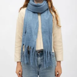 New Echarppe en laine 40x185cm Femme Femme Écharpe, Foulard