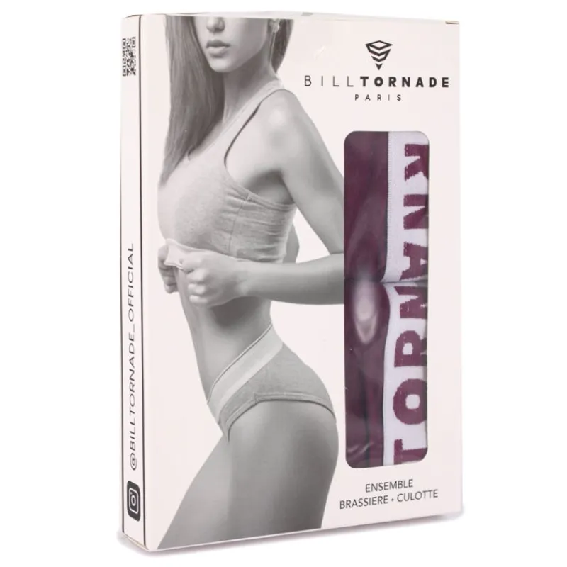 Discount Ensemble brassiere-culotte sporty 17010 Femme Femme Vetements De Sports Femme|Lingerie