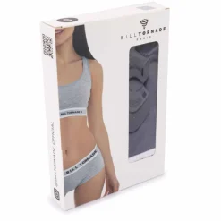 Best Ensemble brassière et culotte gainante en coton Femme Femme Lingerie|Vetements De Sports Femme