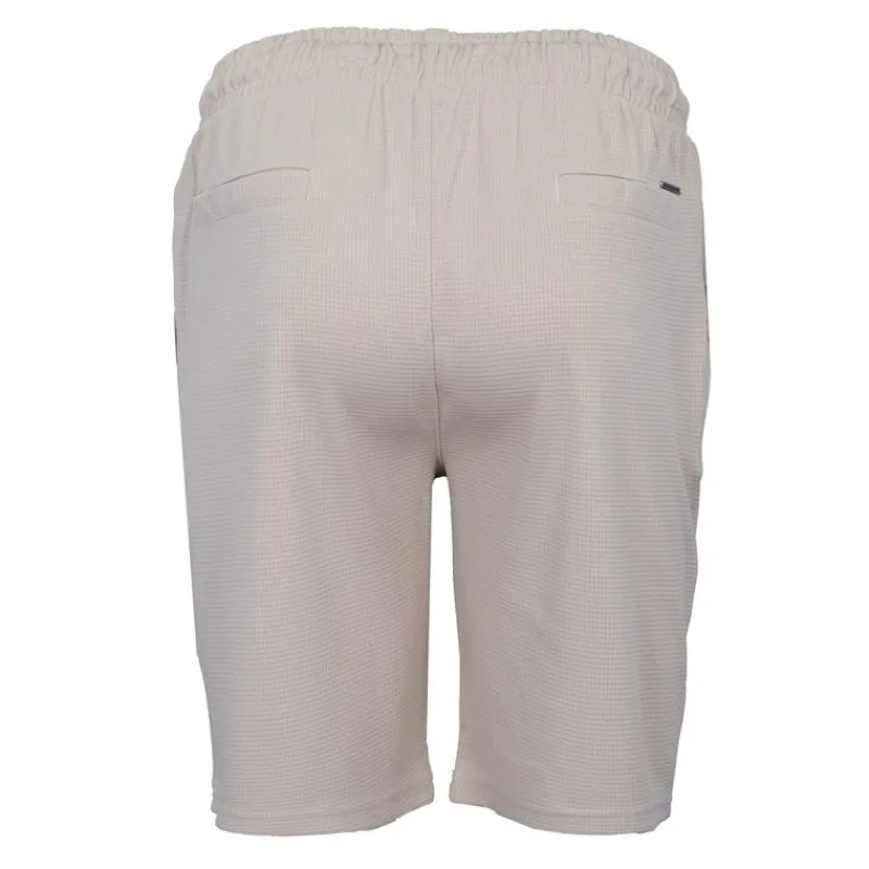 Best Ensemble chemisette short gaufré cordon dove Homme Homme Short, Bermuda|Chemise